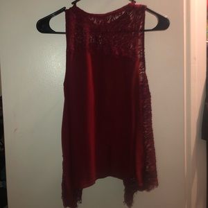 Lacey Open Back Tank Top